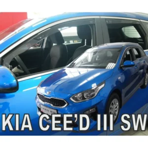 ΑΝΕΜΟΘΡΑΥΣΤΕΣ ΓΙΑ KIA CEED III SW 5D 2018+ ΣΕΤ ΑΥΤΟΚΙΝΗΤΟΥ ΑΠΟ ΕΥΚΑΜΠΤΟ ΦΙΜΕ ΠΛΑΣΤΙΚΟ HEKO - 4 ΤΕΜ. 20185