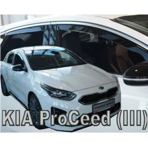 ΑΝΕΜΟΘΡΑΥΣΤΕΣ ΓΙΑ KIA PRO CEED III 5D 2019+ ΣΕΤ ΑΥΤΟΚΙΝΗΤΟΥ ΑΠΟ ΕΥΚΑΜΠΤΟ ΦΙΜΕ ΠΛΑΣΤΙΚΟ HEKO - 4 ΤΕΜ. 20187
