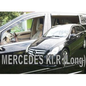 ΑΝΕΜΟΘΡΑΥΣΤΕΣ ΓΙΑ MERCEDES R W251 5D (ΜΑΚΡΥ) 2005-2013 ΣΕΤ ΑΥΤΟΚΙΝΗΤΟΥ ΑΠΟ ΕΥΚΑΜΠΤΟ ΦΙΜΕ ΠΛΑΣΤΙΚΟ HEKO - 4 ΤΕΜ. 23612