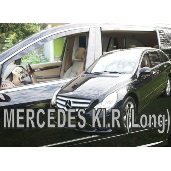 ΑΝΕΜΟΘΡΑΥΣΤΕΣ ΓΙΑ MERCEDES R W251 5D (ΜΑΚΡΥ) 2005-2013 ΣΕΤ ΑΥΤΟΚΙΝΗΤΟΥ ΑΠΟ ΕΥΚΑΜΠΤΟ ΦΙΜΕ ΠΛΑΣΤΙΚΟ HEKO - 4 ΤΕΜ. 23612
