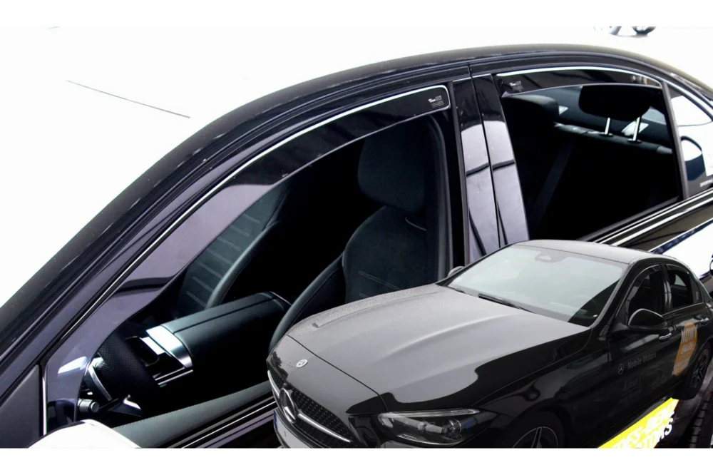 ΑΝΕΜΟΘΡΑΥΣΤΕΣ ΓΙΑ MERCEDES C-KLAS W206 4D 2021+ - ΣΕΤ ΑΥΤΟΚΙΝΗΤΟΥ ΑΠΟ ΕΥΚΑΜΠΤΟ ΦΙΜΕ ΠΛΑΣΤΙΚΟ HEKO - 4 ΤΕΜ. ΑΝΕΜΟΘΡΑΥΣΤΕΣ ΓΙΑ MERCEDES C-KLAS W206 4D 2021+ - ΣΕΤ ΑΥΤΟΚΙΝΗΤΟΥ ΑΠΟ ΕΥΚΑΜΠΤΟ ΦΙΜΕ ΠΛΑΣΤΙΚΟ HEKO - 4 ΤΕΜ. - Image 1