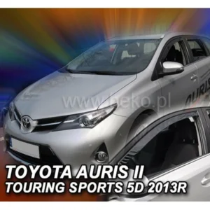 ΑΝΕΜΟΘΡΑΥΣΤΕΣ ΓΙΑ TOYOTA AURIS II TOURING COMBI 5D 2013+ ΣΕΤ ΑΥΤΟΚΙΝΗΤΟΥ ΑΠΟ ΕΥΚΑΜΠΤΟ ΦΙΜΕ ΠΛΑΣΤΙΚΟ HEKO - 4 ΤΕΜ. 29637