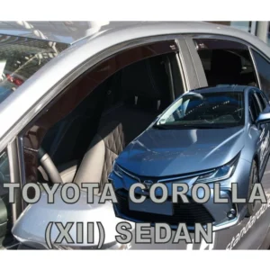 ΑΝΕΜΟΘΡΑΥΣΤΕΣ ΓΙΑ TOYOTA COROLLA XII 4D SEDAN 2018+ ΣΕΤ ΑΥΤΟΚΙΝΗΤΟΥ ΑΠΟ ΕΥΚΑΜΠΤΟ ΦΙΜΕ ΠΛΑΣΤΙΚΟ HEKO - 4 ΤΕΜ. 29659