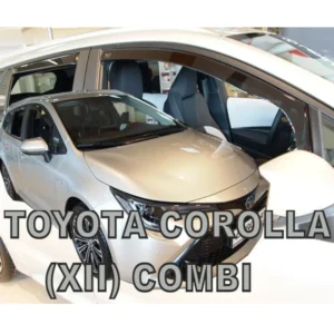 ΑΝΕΜΟΘΡΑΥΣΤΕΣ ΓΙΑ TOYOTA COROLLA XII 5D WAGON 2018+ ΣΕΤ ΑΥΤΟΚΙΝΗΤΟΥ ΑΠΟ ΕΥΚΑΜΠΤΟ ΦΙΜΕ ΠΛΑΣΤΙΚΟ HEKO - 4 ΤΕΜ. 29661