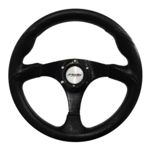 ΤΙΜΟΝΙ BARCHETTA EVO - ΜΑΥΡΟ ΟΙΚΟΛΟΓΙΚΟ ΔΕΡΜΑ 320mm BPU320N