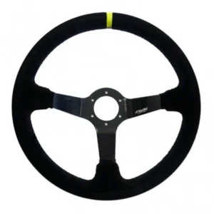 ΤΙΜΟΝΙ CARRERA ΤΡΙΑΚΤΙΝΟ 350 mm/ΠΑΧΟΣ 104 mm/BΑΘΟΣ 90 mm (ΜΑΥΡΟ ΣΟΥΕΝΤ ΜΕ ΚΙΤΡΙΝΗ ΡΙΓΑ) CAR/350C