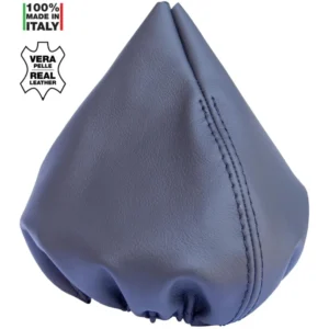 FIAT 500 ΦΟΥΣΚΑ ΤΑΧΥΤΗΤΩΝ ΜΑΡΚΕ ΔΕΡΜΑΤΙΝΗ ΜΑΥΡΗ 100% MADE IN ITALY CU500N