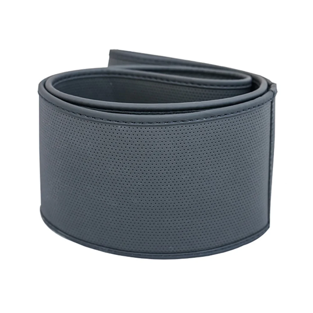 ΚΑΛΥΜΜΑ ΤΙΜΟΝΙΟΥ SOFT SKIN ΜΑΥΡΟ ΟΙΚΟΛΟΓΙΚΟ ΔΕΡΜΑ ΜΕ ΦΑΡΔΟΣ 8 ΚΑΛΥΜΜΑ ΤΙΜΟΝΙΟΥ SOFT SKIN ΜΑΥΡΟ ΟΙΚΟΛΟΓΙΚΟ ΔΕΡΜΑ ΜΕ ΦΑΡΔΟΣ 8,5cm 37-39cm CVT/56 - Image 1