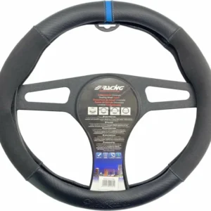 ΚΑΛΥΜΜΑ ΤΙΜΟΝΙΟΥ SPORTY CARBON LOOK ΜΑΥΡΟ/ΜΠΛΕ ΟΙΚΟΛΟΓΙΚΟ ΔΕΡΜΑ 37-39cm SIMONI RACING  - 1 τεμ. CVT/74B