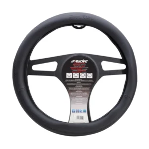 ΚΑΛΥΜΜΑ ΤΙΜΟΝΙΟΥ EASY BLACK ΜΑΥΡΟ ΜΕ LOGO SIMONI RACING OIKOΛΟΓΙΚΟ ΔΕΡΜΑ 37-39cm SIMONI RACING  - 1 τεμ. CVT/77