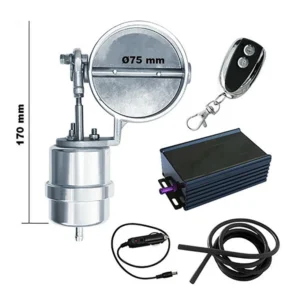 ΒΑΛΒΙΔΑ-ΣΚΑΣΤΡΑ-ΣΙΓΑΣΤΗΡΑΣ ΕΞΑΓΩΓΗΣ ΚΑΥΣΑΕΡΙΩΝ ΓΙΑ ΔΙΠΛΕΣ ΕΞΑΤΜΙΣΕΙΣ ΔΙΑΜΕΤΡΟΥ 75mmΜΕ REMOTE CONTROL EV2