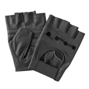 ΓΑΝΤΙΑ ΟΔΗΓΟΥ ΔΕΡΜΑΤΙΝΑ ΜΑΥΡΑ ΜΙΣΑ (M) VINTAGE GLOVES GV1M