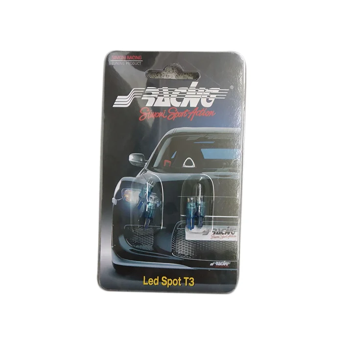 T3 12V W2x4 T3 12V W2x4,6d 1LED ΜΠΛΕ (ΚΑΡΦΩΤΟ ΑΚΑΛΥΚΟ ΓΙΑ ΟΡΓΑΝΑ ΤΑΜΠΛΟ) BLISTER 4ΤΕΜ. LT3 - Image 1