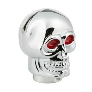 ΠΟΜΟΛΟ ΤΑΧΥΤΗΤΩΝ SKELETOR ΝΕΚΡΟΚΕΦΑΛΗ 62 Χ 43 mm / Φ 53 mm (ΧΡΩΜΙΟ) SKE/X