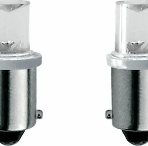 ΛΑΜΠΑΚΙΑ ΠΟΡΕΙΑΣ H6 LED ΜΕ ΚΑΛΥΚΑ ΛΕΥΚΑ SIMONI RACING - 2ΤΕΜ