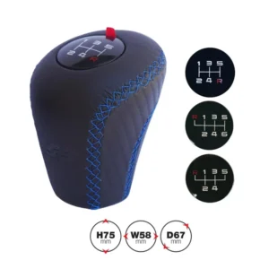 ΠΟΜΟΛΟ ΤΑΧΥΤΗΤΩΝ SLICK ΜΑΥΡΟ ΜΕ ΜΠΛΕ ΡΑΦΗ SLKB