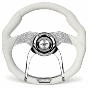 ΤΙΜΟΝΙ TORQUE 350MM ΛΕΥΚΟ ΜΕ ΣΤΡΑΣ TO350/PW-S