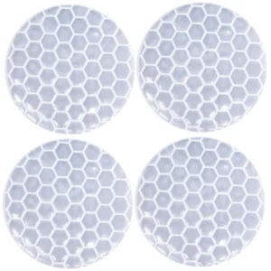 ΑΝΤΑΝΑΚΛΑΣΤΙΚΑ ΑΥΤΟΚΟΛΛΗΤΑ 30mm ΛΕΥΚΑ 4ΤΕΜ. WRS