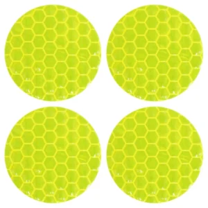 ΑΝΤΑΝΑΚΛΑΣΤΙΚΑ ΑΥΤΟΚΟΛΛΗΤΑ 30mm ΚΙΤΡΙΝΑ 4ΤΕΜ. YRS