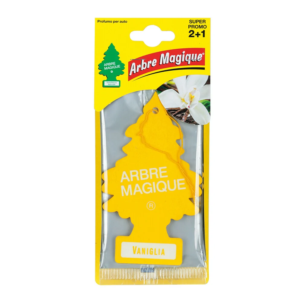 ΑΡΩΜΑΤΙΚΟ ΔΕΝΤΡΑΚΙ ARBRE MAGIQUE TRIS ΒΑΝΙΛΙΑ 3ΤΕΜ. ΑΡΩΜΑΤΙΚΟ ΔΕΝΤΡΑΚΙ ARBRE MAGIQUE TRIS ΒΑΝΙΛΙΑ 3ΤΕΜ. TA102733 - Image 1