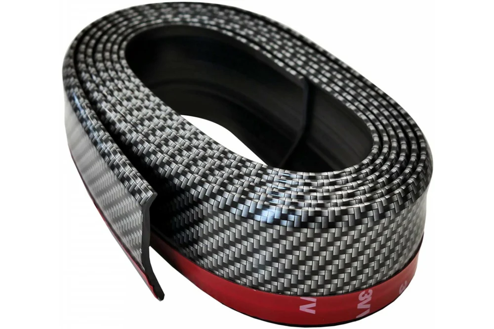 ΔΙΑΚΟΣΜΗΤΙΚΟ SPOILER ΠΡΟΦΥΛΑΚΤΗΡΑ LIP-SPLITTER 20+30+8mm 250cm ΛΑΣΤΙΧΕΝΙΟ CARBON ΔΙΑΚΟΣΜΗΤΙΚΟ SPOILER ΠΡΟΦΥΛΑΚΤΗΡΑ LIP-SPLITTER 20+30+8mm 250cm ΛΑΣΤΙΧΕΝΙΟ CARBON - Image 1