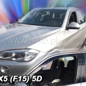 ΑΝΕΜΟΘΡΑΥΣΤΕΣ ΓΙΑ BMW X5 F15 5D 2013-2018 ΖΕΥΓΑΡΙ ΑΠΟ ΕΥΚΑΜΠΤΟ ΦΙΜΕ ΠΛΑΣΤΙΚΟ HEKO - 2 ΤΕΜ. 11155