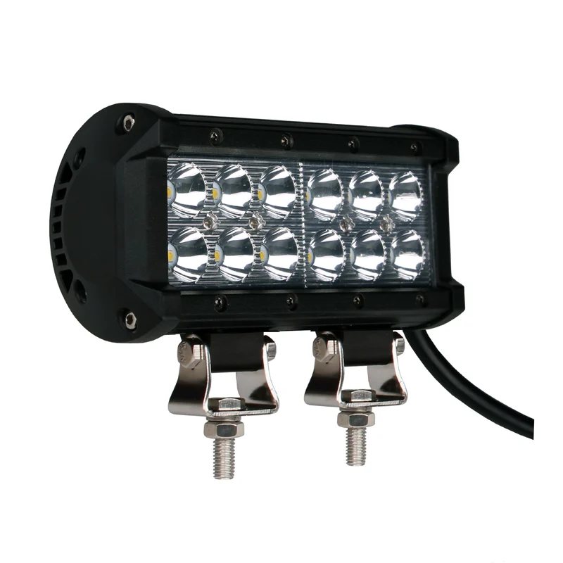 ΠΡΟΒΟΛΕΑΣ LIGHT BAR FLOOD 10-32V 36W 2400lm OSRAM 12xLED (161 x 60 x 180 mm) ΜΠΑΡΑ LED M-TECH -1ΤΕΜ. ΠΡΟΒΟΛΕΑΣ LIGHT BAR FLOOD 10-32V 36W 2400lm OSRAM 12xLED (161 x 60 x 180 mm) ΜΠΑΡΑ LED M-TECH -1ΤΕΜ. WLO602 - Image 1