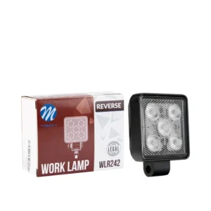 ΠΡΟΒΟΛΕΑΣ ΕΡΓΑΣΙΑΣ WORK LIGHT 12/24V 5.700K 5x1,5W max750lm FLOOD 73x97mm ΓΙΑ ΟΠΙΣΘΟΠΟΡΕΙΑ ΤΕΤΡΑΓΩΝΟΣ M-TECH - 1 Τεμ. WLR242