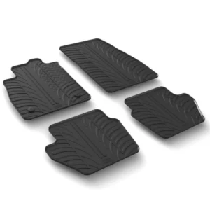 ΜΑΡΚΕ ΠΑΤΑΚΙΑ ΣΕ ΣΚΑΦΗ ΛΑΣΤΙΧΟ ΓΙΑ FORD FIESTA 3D / 5D 06/2017+ / FORD PUMA 11/2019+ SUMISURA ΣΕ ΜΑΥΡΟ ΧΡΩΜΑ ME ΚΟΥΜΠΩΜΑΤΑ LAMPA - 4 ΤΕΜ. 24502