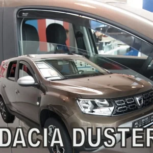 ΑΝΕΜΟΘΡΑΥΣΤΕΣ ΓΙΑ DACIA DUSTER 2 5D 2018-2021 ΖΕΥΓΑΡΙ ΑΠΟ ΕΥΚΑΜΠΤΟ ΦΙΜΕ ΠΛΑΣΤΙΚΟ HEKO - 2 ΤΕΜ. 13115