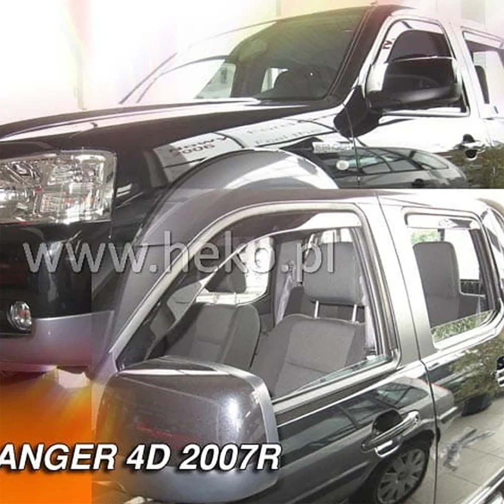 ΑΝΕΜΟΘΡΑΥΣΤΕΣ ΓΙΑ FORD RANGER 2 4D 2007-2012 ΖΕΥΓΑΡΙ ΑΠΟ ΕΥΚΑΜΠΤΟ ΦΙΜΕ ΠΛΑΣΤΙΚΟ HEKO - 2 ΤΕΜ. ΑΝΕΜΟΘΡΑΥΣΤΕΣ ΓΙΑ FORD RANGER 2 4D 2007-2012 ΖΕΥΓΑΡΙ ΑΠΟ ΕΥΚΑΜΠΤΟ ΦΙΜΕ ΠΛΑΣΤΙΚΟ HEKO - 2 ΤΕΜ. 15265 - Image 1
