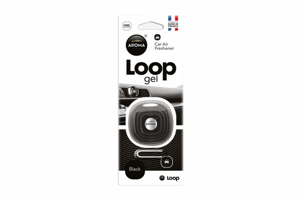 ΑΡΩΜΑΤΙΚΟ ΑΕΡΑΓΩΓΟΥ AROMA CAR LOOP BLACK AMIO - 1 ΤΕΜ. ΑΡΩΜΑΤΙΚΟ ΑΕΡΑΓΩΓΟΥ AROMA CAR LOOP BLACK AMIO - 1 ΤΕΜ. A63113 - Image 1
