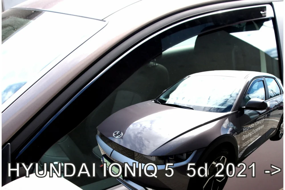 ΑΝΕΜΟΘΡΑΥΣΤΕΣ ΓΙΑ HYUNDAI IONIQ 5D 2020+ ? ΖΕΥΓΑΡΙ ΑΠΟ ΕΥΚΑΜΠΤΟ ΦΙΜΕ ΠΛΑΣΤΙΚΟ HEKO - 2 ΤΕΜ. ΑΝΕΜΟΘΡΑΥΣΤΕΣ ΓΙΑ HYUNDAI IONIQ 5D 2020+ ? ΖΕΥΓΑΡΙ ΑΠΟ ΕΥΚΑΜΠΤΟ ΦΙΜΕ ΠΛΑΣΤΙΚΟ HEKO - 2 ΤΕΜ. 17312 - Image 1