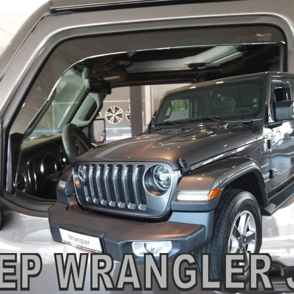 ΑΝΕΜΟΘΡΑΥΣΤΕΣ ΓΙΑ JEEP WRANGLER / GLADIATOR JL IV 5D 2019+ ΖΕΥΓΑΡΙ ΑΠΟ ΕΥΚΑΜΠΤΟ ΦΙΜΕ ΠΛΑΣΤΙΚΟ HEKO - 2 ΤΕΜ. ΑΝΕΜΟΘΡΑΥΣΤΕΣ ΓΙΑ JEEP WRANGLER / GLADIATOR JL IV 5D 2019+ ΖΕΥΓΑΡΙ ΑΠΟ ΕΥΚΑΜΠΤΟ ΦΙΜΕ ΠΛΑΣΤΙΚΟ HEKO - 2 ΤΕΜ. 19132 - Image 1