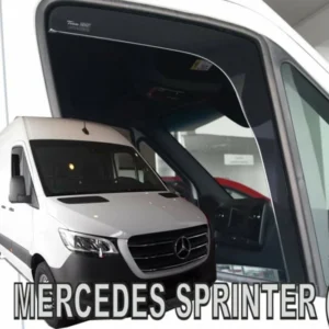 ΑΝΕΜΟΘΡΑΥΣΤΕΣ ΓΙΑ MERCEDES SPRINTER W907 2D 2018+ ΖΕΥΓΑΡΙ VAN ΑΠΟ ΕΥΚΑΜΠΤΟ ΦΙΜΕ ΠΛΑΣΤΙΚΟ HEKO - 2 ΤΕΜ. 23606
