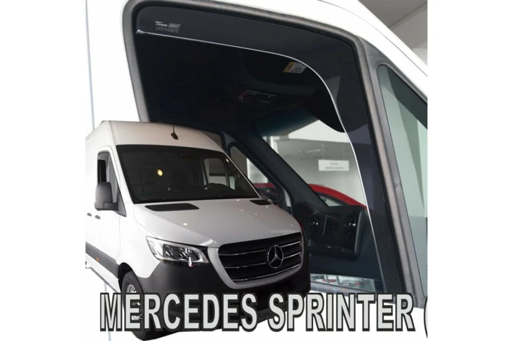 ΑΝΕΜΟΘΡΑΥΣΤΕΣ ΓΙΑ MERCEDES SPRINTER W907 2D 2018+ ΖΕΥΓΑΡΙ VAN ΑΠΟ ΕΥΚΑΜΠΤΟ ΦΙΜΕ ΠΛΑΣΤΙΚΟ HEKO - 2 ΤΕΜ. ΑΝΕΜΟΘΡΑΥΣΤΕΣ ΓΙΑ MERCEDES SPRINTER W907 2D 2018+ ΖΕΥΓΑΡΙ VAN ΑΠΟ ΕΥΚΑΜΠΤΟ ΦΙΜΕ ΠΛΑΣΤΙΚΟ HEKO - 2 ΤΕΜ. 23606 - Image 1