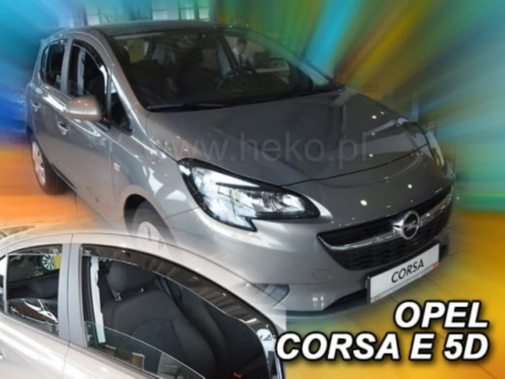 ΑΝΕΜΟΘΡΑΥΣΤΕΣ ΓΙΑ OPEL CORSA D 5D 09/2006-2014 /CORSA E 5D 2015+ ΣΕΤ ΑΥΤΟΚΙΝΗΤΟΥ ΑΠΟ ΕΥΚΑΜΠΤΟ ΦΙΜΕ ΠΛΑΣΤΙΚΟ HEKO - 4 ΤΕΜ. ΑΝΕΜΟΘΡΑΥΣΤΕΣ ΓΙΑ OPEL CORSA D 5D 09/2006-2014 /CORSA E 5D 2015+ ΣΕΤ ΑΥΤΟΚΙΝΗΤΟΥ ΑΠΟ ΕΥΚΑΜΠΤΟ ΦΙΜΕ ΠΛΑΣΤΙΚΟ HEKO - 4 ΤΕΜ. 25363 - Image 1
