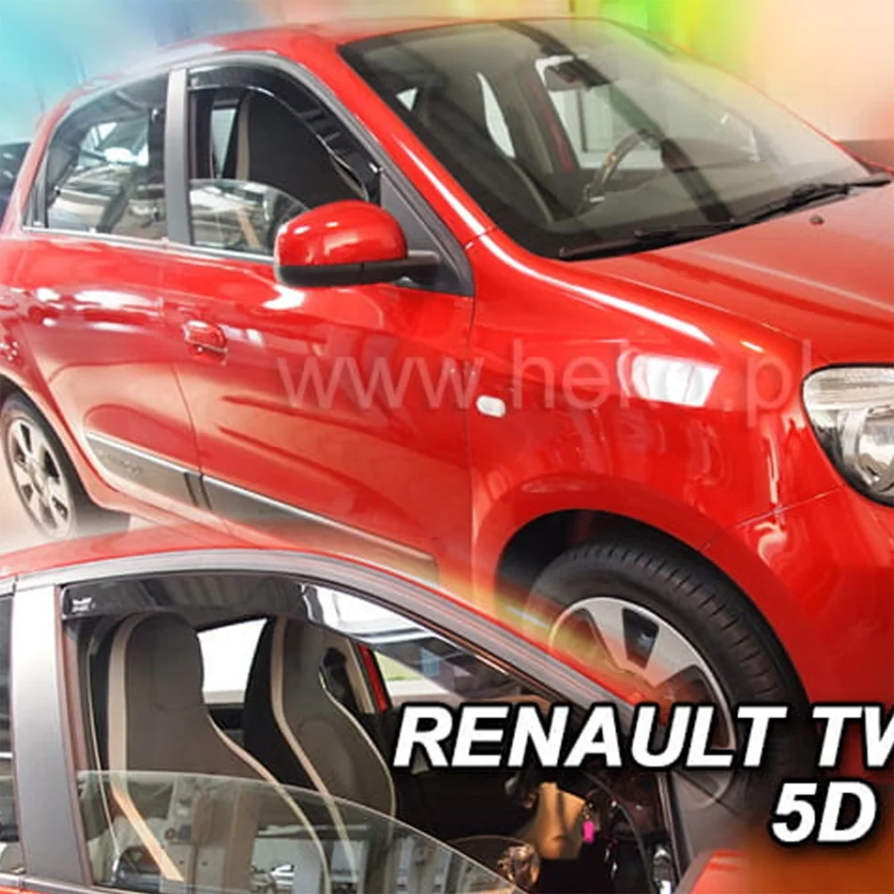 ΑΝΕΜΟΘΡΑΥΣΤΕΣ ΓΙΑ RENAULT TWINGO 5D 2014+ ΖΕΥΓΑΡΙ ΑΠΟ ΕΥΚΑΜΠΤΟ ΦΙΜΕ ΠΛΑΣΤΙΚΟ HEKO - 2 ΤΕΜ. ΑΝΕΜΟΘΡΑΥΣΤΕΣ ΓΙΑ RENAULT TWINGO 5D 2014+ ΖΕΥΓΑΡΙ ΑΠΟ ΕΥΚΑΜΠΤΟ ΦΙΜΕ ΠΛΑΣΤΙΚΟ HEKO - 2 ΤΕΜ. 27190 - Image 1