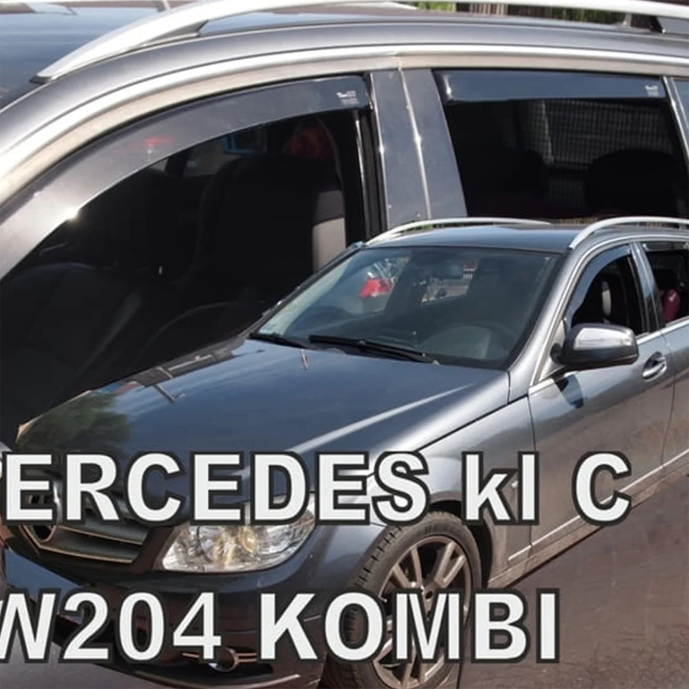 ΑΝΕΜΟΘΡΑΥΣΤΕΣ ΓΙΑ MERCEDES C-KLAS W204 5D S/ W 03/2007-2014 ΤΑΞΙ / COMBI ΣΕΤ ΑΥΤΟΚΙΝΗΤΟΥ ΑΠΟ ΕΥΚΑΜΠΤΟ ΦΙΜΕ ΠΛΑΣΤΙΚΟ HEKO - 4 ΤΕΜ. ΑΝΕΜΟΘΡΑΥΣΤΕΣ ΓΙΑ MERCEDES C-KLAS W204 5D S/ W 03/2007-2014 ΤΑΞΙ / COMBI ΣΕΤ ΑΥΤΟΚΙΝΗΤΟΥ ΑΠΟ ΕΥΚΑΜΠΤΟ ΦΙΜΕ ΠΛΑΣΤΙΚΟ HEKO - 4 ΤΕΜ. 23604 - Image 1
