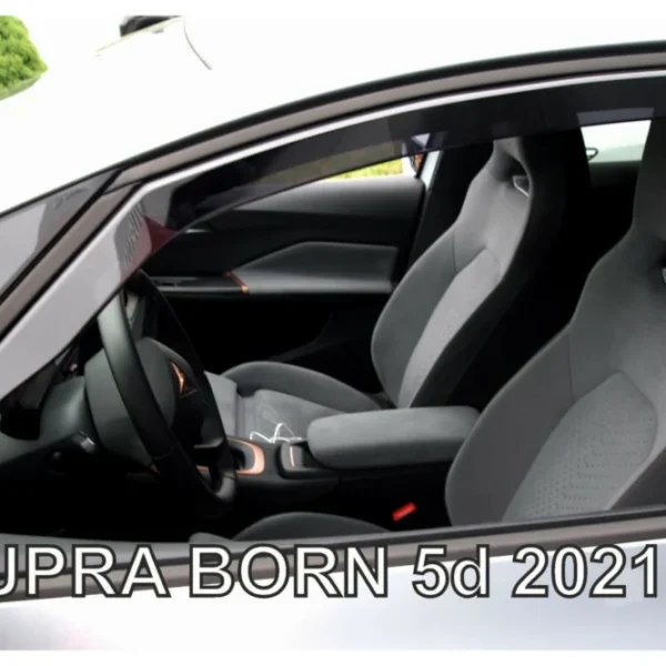 ΑΝΕΜΟΘΡΑΥΣΤΕΣ ΓΙΑ CUPRA BORN 5D 2021+  ΣΕΤ ΑΥΤΟΚΙΝΗΤΟΥ ΑΠΟ ΕΥΚΑΜΠΤΟ ΦΙΜΕ ΠΛΑΣΤΙΚΟ HEKO - 4 ΤΕΜ. 28262