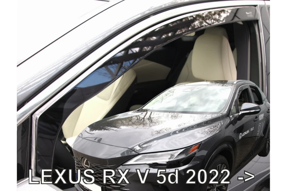 ΑΝΕΜΟΘΡΑΥΣΤΕΣ ΓΙΑ LEXUS RX V 5D 2022+ ?ΖΕΥΓΑΡΙ ΑΠΟ ΕΥΚΑΜΠΤΟ ΦΙΜΕ ΠΛΑΣΤΙΚΟ HEKO - 2 ΤΕΜ. ΑΝΕΜΟΘΡΑΥΣΤΕΣ ΓΙΑ LEXUS RX V 5D 2022+ ?ΖΕΥΓΑΡΙ ΑΠΟ ΕΥΚΑΜΠΤΟ ΦΙΜΕ ΠΛΑΣΤΙΚΟ HEKO - 2 ΤΕΜ. 30035 - Image 1
