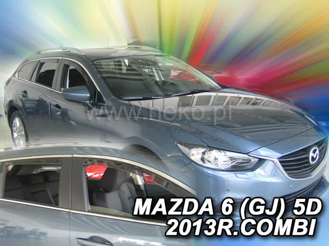 ΑΝΕΜΟΘΡΑΥΣΤΕΣ ΓΙΑ MAZDA 6 GJ 5D COMBI 08/2013+ ΣΕΤ ΑΥΤΟΚΙΝΗΤΟΥ ΑΠΟ ΕΥΚΑΜΠΤΟ ΦΙΜΕ ΠΛΑΣΤΙΚΟ HEKO - 4 ΤΕΜ. ΑΝΕΜΟΘΡΑΥΣΤΕΣ ΓΙΑ MAZDA 6 GJ 5D COMBI 08/2013+ ΣΕΤ ΑΥΤΟΚΙΝΗΤΟΥ ΑΠΟ ΕΥΚΑΜΠΤΟ ΦΙΜΕ ΠΛΑΣΤΙΚΟ HEKO - 4 ΤΕΜ. 23161 - Image 1