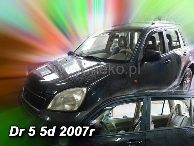 ΑΝΕΜΟΘΡΑΥΣΤΕΣ ΓΙΑ DR 5 MOTOR 5D 2007+ ΣΕΤ ΑΥΤΟΚΙΝΗΤΟΥ ΑΠΟ ΕΥΚΑΜΠΤΟ ΦΙΜΕ ΠΛΑΣΤΙΚΟ HEKO - 4 ΤΕΜ. ΑΝΕΜΟΘΡΑΥΣΤΕΣ ΓΙΑ DR 5 MOTOR 5D 2007+ ΣΕΤ ΑΥΤΟΚΙΝΗΤΟΥ ΑΠΟ ΕΥΚΑΜΠΤΟ ΦΙΜΕ ΠΛΑΣΤΙΚΟ HEKO - 4 ΤΕΜ. 29105 - Image 1