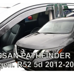 ΑΝΕΜΟΘΡΑΥΣΤΕΣ ΓΙΑ NISSAN PATHFINDER IV R52 5D 2012-2020 ΣΕΤ ΑΥΤΟΚΙΝΗΤΟΥ ΑΠΟ ΕΥΚΑΜΠΤΟ ΦΙΜΕ ΠΛΑΣΤΙΚΟ HEKO - 4 ΤΕΜ. 24320
