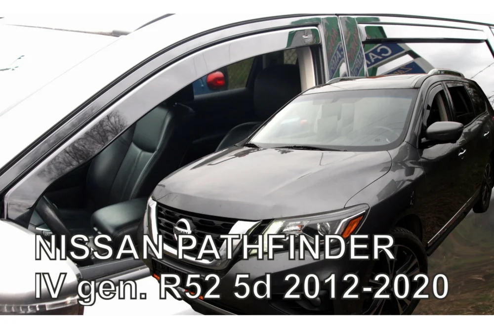 ΑΝΕΜΟΘΡΑΥΣΤΕΣ ΓΙΑ NISSAN PATHFINDER IV R52 5D 2012-2020 ΣΕΤ ΑΥΤΟΚΙΝΗΤΟΥ ΑΠΟ ΕΥΚΑΜΠΤΟ ΦΙΜΕ ΠΛΑΣΤΙΚΟ HEKO - 4 ΤΕΜ. ΑΝΕΜΟΘΡΑΥΣΤΕΣ ΓΙΑ NISSAN PATHFINDER IV R52 5D 2012-2020 ΣΕΤ ΑΥΤΟΚΙΝΗΤΟΥ ΑΠΟ ΕΥΚΑΜΠΤΟ ΦΙΜΕ ΠΛΑΣΤΙΚΟ HEKO - 4 ΤΕΜ. 24320 - Image 1