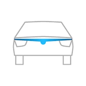 ΑΝΕΜΟΘΡΑΥΣΤΗΣ ΚΑΠΩ ΑΥΤΟΚΙΝΗΤΟΥ ΓΙΑ FORD TRANSIT 1986-1999 ΑΠΟ ΕΥΚΑΜΠΤΟ ΦΙΜΕ ΠΛΑΣΤΙΚΟ HEKO - 1 ΤΕΜ. 02096