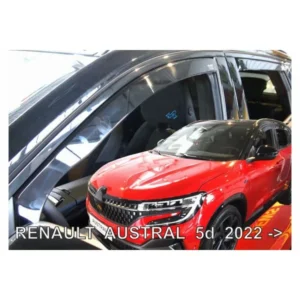ΑΝΕΜΟΘΡΑΥΣΤΕΣ ΓΙΑ RENAULT AUSTRAL 5D 2022+  ?ΖΕΥΓΑΡΙ ΑΠΟ ΕΥΚΑΜΠΤΟ ΦΙΜΕ ΠΛΑΣΤΙΚΟ HEKO - 2 ΤΕΜ. 27023