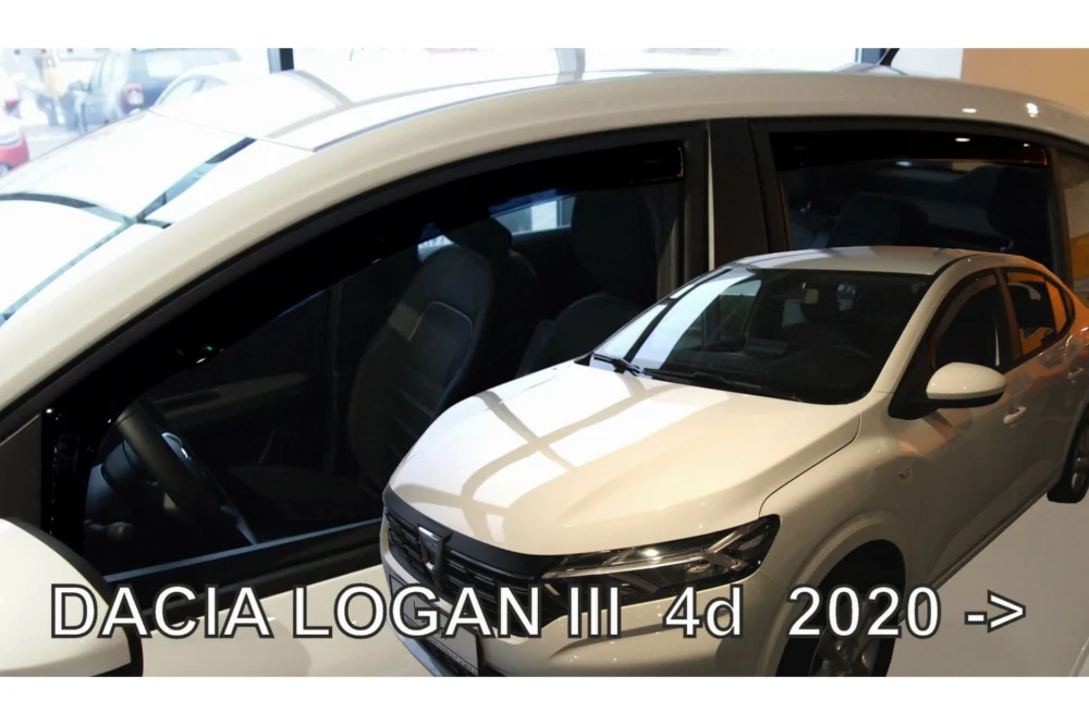 ΑΝΕΜΟΘΡΑΥΣΤΕΣ ΓΙΑ DACIA LOGAN 4D SEDAN 2020+ ΣΕΤ ΑΥΤΟΚΙΝΗΤΟΥ ΑΠΟ ΕΥΚΑΜΠΤΟ ΦΙΜΕ ΠΛΑΣΤΙΚΟ HEKO - 4 ΤΕΜ. ΑΝΕΜΟΘΡΑΥΣΤΕΣ ΓΙΑ DACIA LOGAN 4D SEDAN 2020+ ΣΕΤ ΑΥΤΟΚΙΝΗΤΟΥ ΑΠΟ ΕΥΚΑΜΠΤΟ ΦΙΜΕ ΠΛΑΣΤΙΚΟ HEKO - 4 ΤΕΜ. 13120 - Image 1