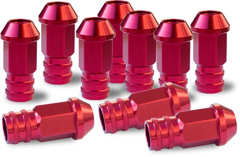 ΠΑΞΙΜΑΔΙ ΚΩΝΙΚΟ 12χ1 ΠΑΞΙΜΑΔΙ ΚΩΝΙΚΟ 12χ1,5 (50mm) (19) ΚΟΚΚΙΝΟ 10ΤΕΜ. DR/8R-10 - Image 1