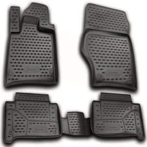 ΜΑΡΚΕ ΠΑΤΑΚΙΑ ΣΕ ΣΚΑΦΗ TPE ΛΑΣΤΙΧΟ ΓΙΑ AUDI Q7 2005-2015  ΣΕ ΑΝΘΡΑΚΙ ΣΚΟΥΡΟ ΓΚΡΙ ΧΡΩΜΑ NOVLINE - 4 ΤΕΜ. EXP.NLC.04.16.211K